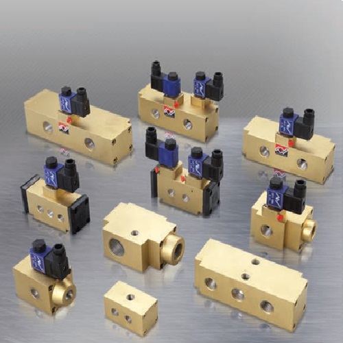 Pneumatic Valves, 3-and 4-way, 2-position